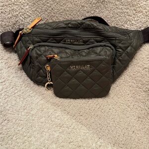 MZ Wallace Metro Sling AND Metro Key Pouch (Magnet Gray)